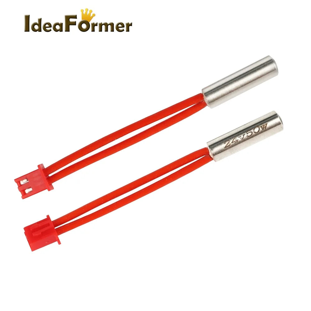 100K Thermistor Temperature Sensor XH1.25 Terminal 3D Printer Parts 24V 40W/50W Cartridge Heater XH2.54 For Ender-3 S1 Hotend