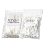 4000PCS 2000PCS SMD Resistor KITs 1% 5% 0402 0603 0805 1206 1210 10R 100R 220R 330 470R 10K 100K 80Values Resistance Sample Pack