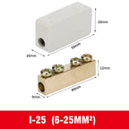 High Power Branch Terminal Quick Wire Connector Terminal Block 400V Electrical Cable Junction Box ZK-306 T-Type Wiring Terminal
