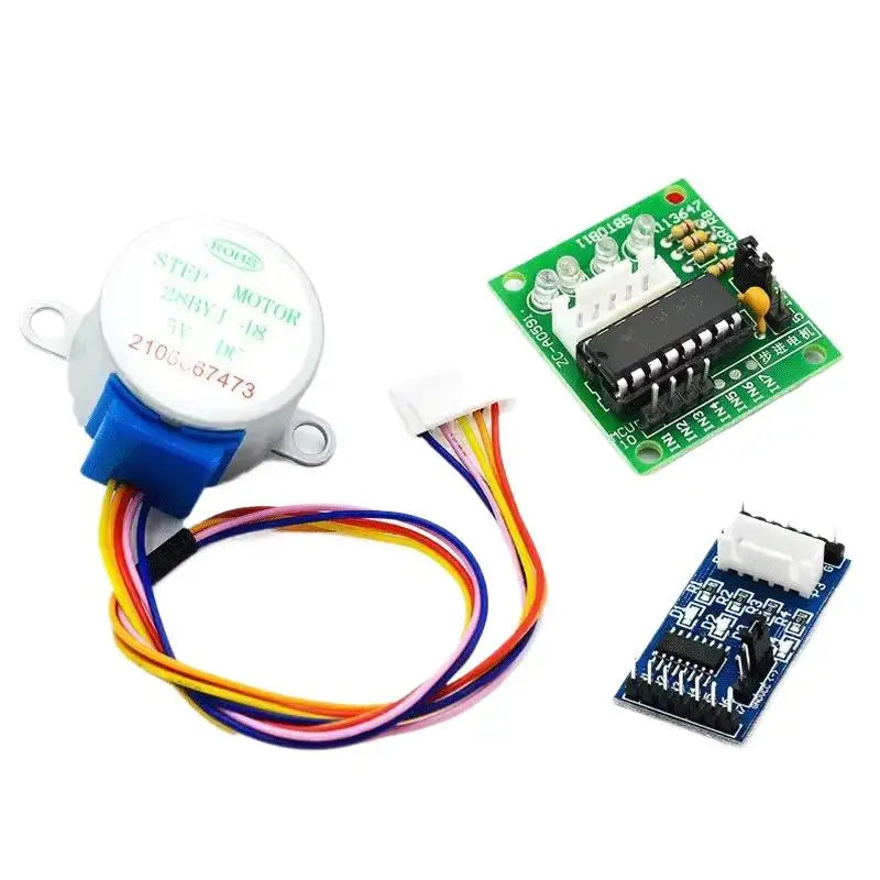 Exceptional 25cm Lead 4 Phase 28BYJ48 Stepper Motor and ULN2003 Motor Driver for DIY Arduino Projects