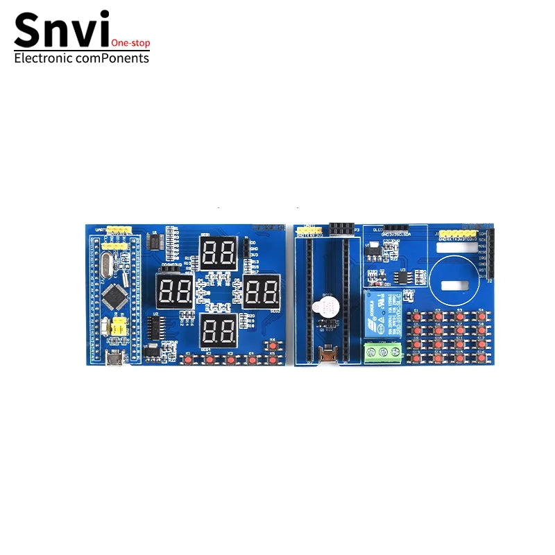 Snvi STM32F103C8T6 Development Board Kit DIY Open Source STM32 Maker Kit with ST-Link Sensor Modules for Embedded Learning IoT