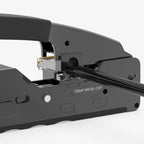 RJ45 Crimp Plier Pass Through Crimper Stripper Cutter for Cat7 Cat6 Cat5e 8P Modular Connector Ethernet All-in-one Wire Tool