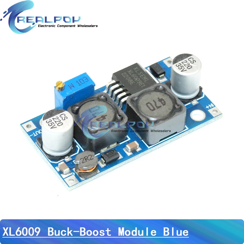 XL6009 XL6019 4A Boost Converter Step Up Adjustable 15W 5-32V to 5-50V DC-DC Power Supply Module High Performance Low Ripple