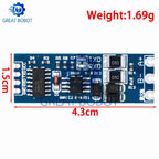 BS TTL to RS485 & RS485 to Serial UART Level Mutual Conversion Module - Automatic Flow Control, 3.3V & 5V Power Supply
