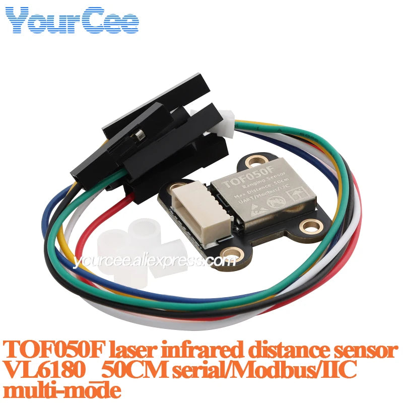 5pcs/1pc Laser Ranging Sensor Module VL6180X VL53L0X VL53L8CX VL53L7CX VL53L3CX TOF250 TWTOF240UI TOF050F TOF400 Distance Sensor
