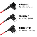 Car Fuse Box Electrical Appliances Mini Small Medium Car Fuse Holder Auto Circuit Extender Add-a-circuit Power Supply Adapter
