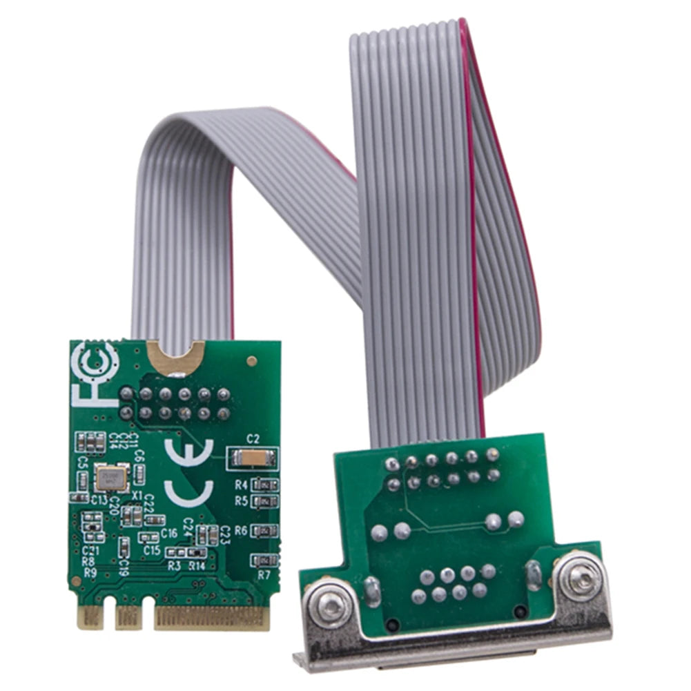 M.2 A+E KEY 2.5G Ethernet LAN Card RTL8111H Chip Single Port Network Card 10/100/1000Mbps M.2 RJ45 LAN Adapter for Windows Linux