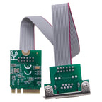 M.2 A+E KEY 2.5G Ethernet LAN Card RTL8111H Chip Single Port Network Card 10/100/1000Mbps M.2 RJ45 LAN Adapter for Windows Linux