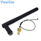 5PCS/1PC HT-CT62 ESP32C3 SX1262 Bluetooth-compatible BLE LoRa LoRaWAN Node WiFi Wireless Module 433-510MHz 863-928MHz Antenna