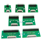 1PCS FFC/FPC Conversion Board 0.5mm Connector to 2.54MM Double Row Bent Pins 4/10/14/15/16/22/26/30/32/36/42/45/60/64/68/80/96P