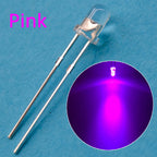 100/1000Pcs F3 3mm Round LED Assortment Kit Ultra Super Bright Light Emitting Diodes Bulb Lamp Red Green Blue Water Clear Diode