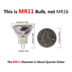 MR11 LED Spotlight Bulb GU4 DC 12V 5730 SMD 2W 3W 4W Glass Shell Replace 25W Halogen Lamps For Home Ceiling Decor