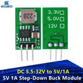 1~3PCS DC 5.5-32V to 5V/1A Voltage Regulator Replace TO-220 LM7805 5V Positive Voltage Regulators To 5V 1A Step-Down Buck Module