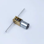 DC 12V Micro N20 worm Full Metal Gear Motor 28.6mm long dual shaft DIY Model Train Toy Car