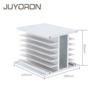 3 Phase DC-AC 10A 25A 40A DA 60A 80A 100A 200A Three Phase SSR 3-32V DC Control 24-480V AC Solid State Relay SSR JGX-3 D4840