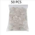 50/100 Pieces 8P8C RJ45 Clear Pass Through Connectors Modular Plug for Network CAT5 LAN Professional and High Quality
