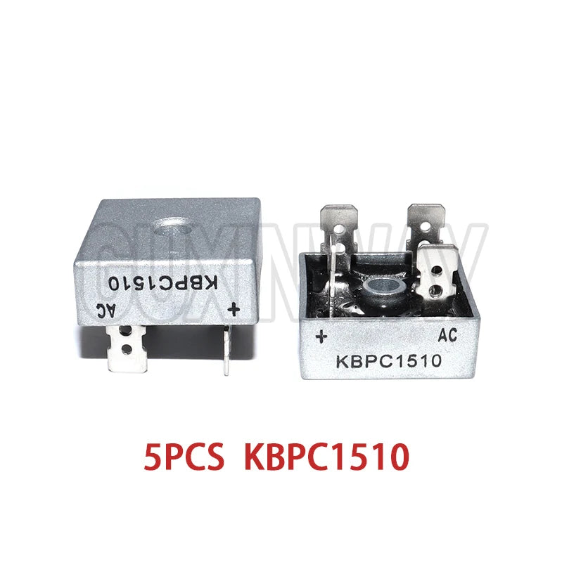 5PCS Diode Bridge Rectifier KBPC5010 KBPC1010 KBPC1510 KBPC2510 KBPC3510 Rectifiers 10A 15A 25A 35A 50A