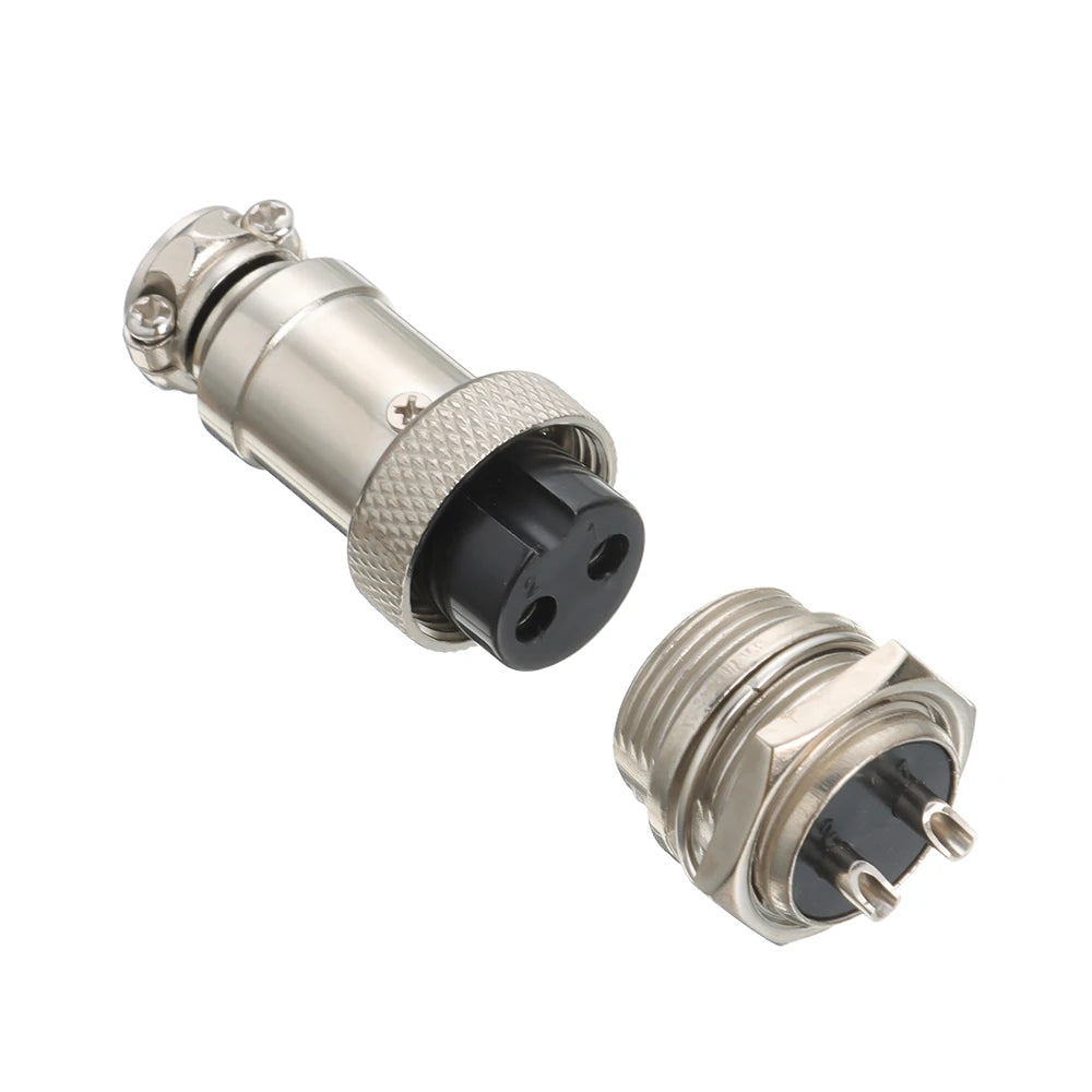Accessories Mount Panel Aviation Plug M16 Male / Female  Cable Connector GX16