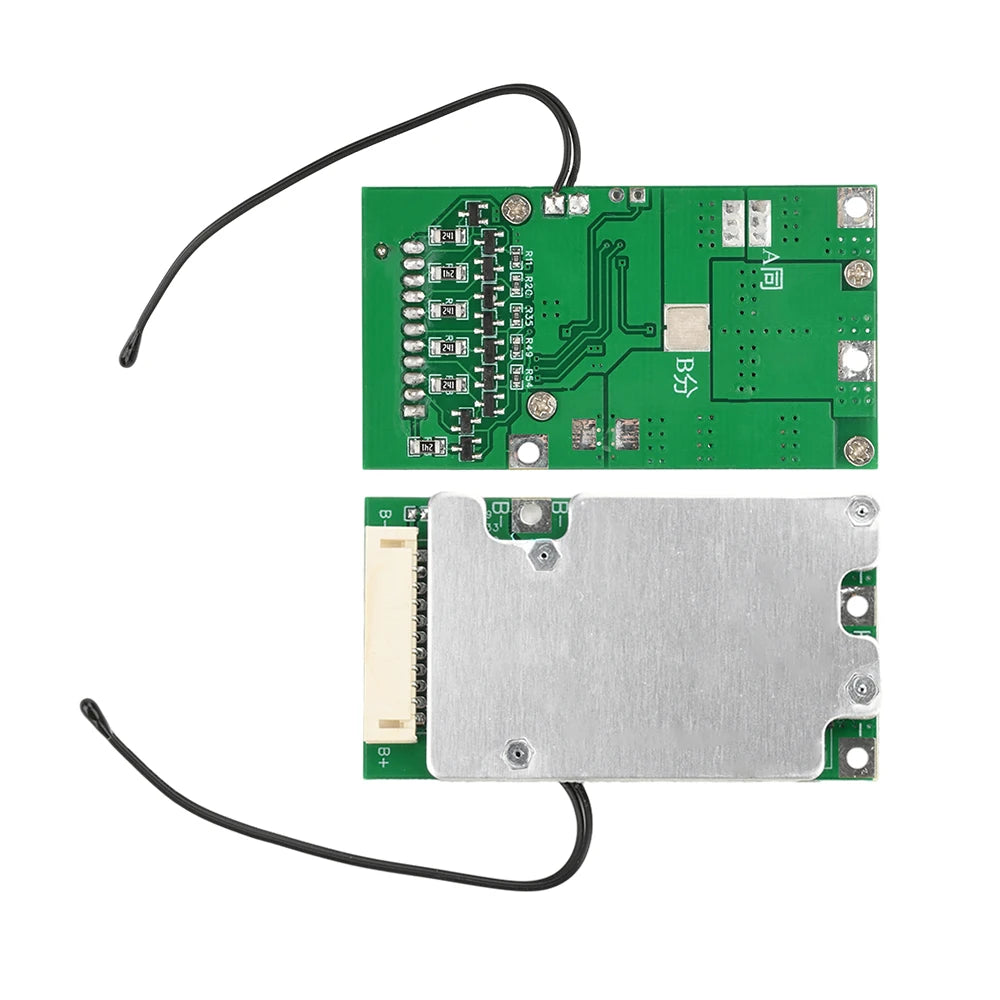 BMS 10S 36V 30A Lithium Battery Protection Board Same Port Split Port with Equalization Battery Balanced Protection Board
