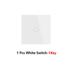 Diese 86 Switch Panel ON/OFF Touch Switch Wireless Light Switch 433Mhz Remote Control ,AC 85V~240V 10A Interruptor for Lighting