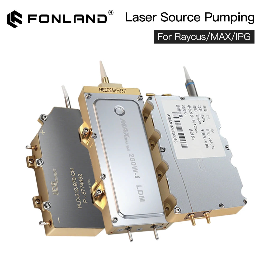 MAX Raycus IPG Original Laser Source Pump 120-1000W Pumping Source Pulsed Laser Diode for Laser Source Repair