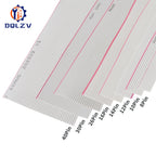 1/3/5Meter 6/8/10/16/18/20/26/34/40P 1.27mm Pitch Color Grey Flat Ribbon Cable Rainbow DuPont Wire For IDC 2.54mm FC Connector