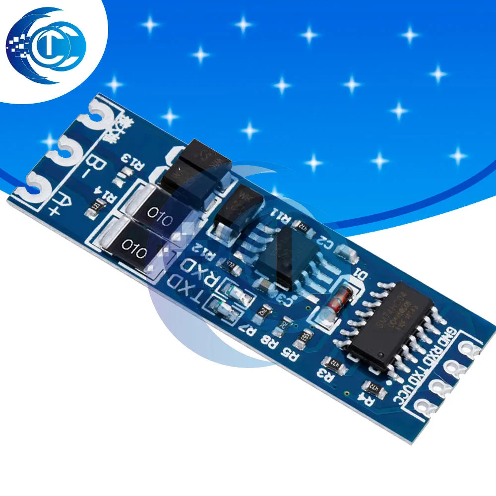 TTL-RS485 Bidirectional Converter Module: Serial UART Level Shifter with Auto-Flow Control – 3.3V/5V Power Supply