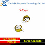 2PCS Super Farad Capacitor 5.5V 0.1F 0.22F 0.33F 0.47F 1.5F 1.0F 4.0F H/V/C-Type Button Capacitance Duple Layer Capacitor