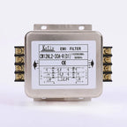 Power EMI Filter CW12B-40A/30A/20A/10A-R Three-phase Three-wire 380V Terminal Block Power Purifier