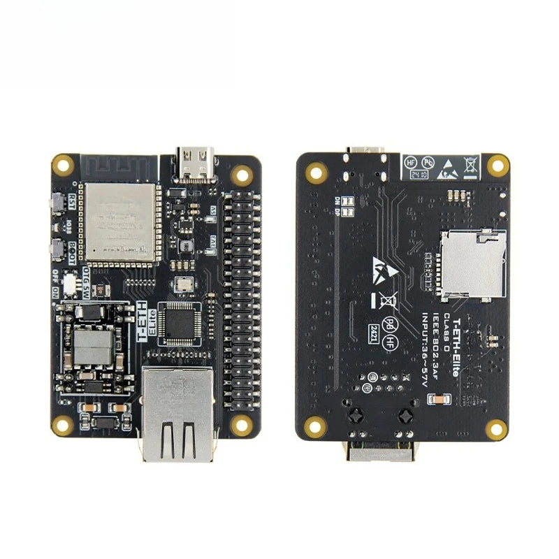 1Pcs T-ETH-ELite ESP32-S3 Ethernet Development Board W5500 Module Scalable T-SX1302 LoRa Gateway LoRa GPS PCIE LTE Shield