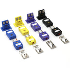 1~100pcs Thermocouple Miniature Socket & Plug Connector K/T/J/E Type Panel Mount Thermocouple Plugs and Sockets Sensor