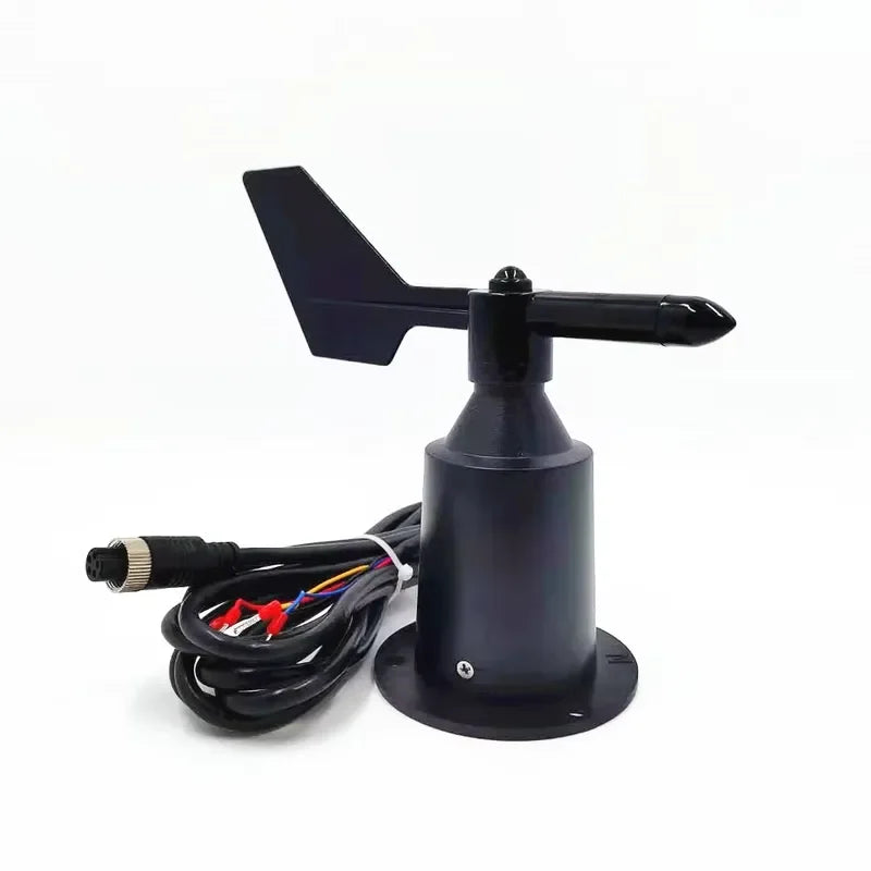 Analog Output 0-5V 4-20mA Hall Effect Wind Vane Wind Direction Sensor Outdoor Weather Station with 4g Wifi MQTT Cloud System