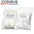 4000PCS 2000PCS SMD Resistor KITs 1% 5% 0402 0603 0805 1206 1210 10R 100R 220R 330 470R 10K 100K 80Values Resistance Sample Pack