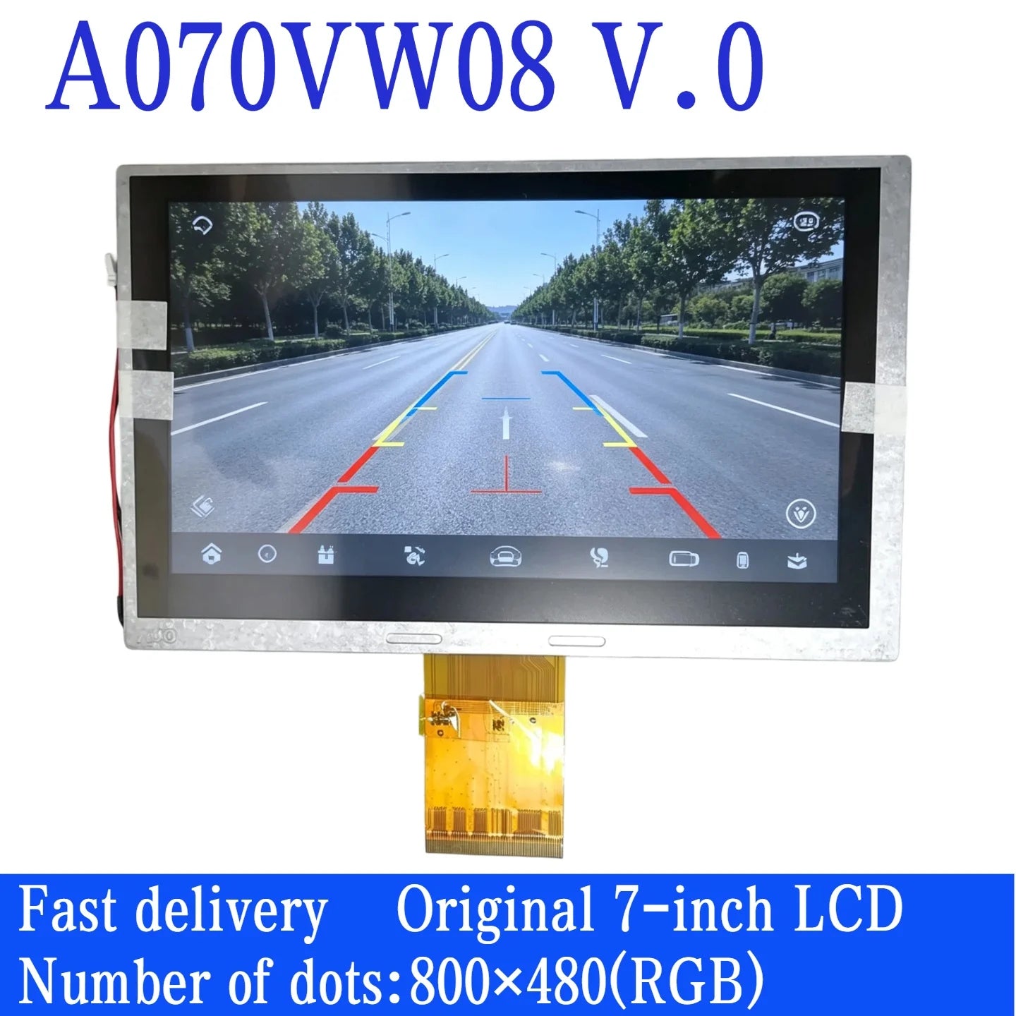A070VW08 V0 original 7-inch LCD display module
