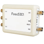 Fosc53C1 5 Channel USB Oscilloscope with 1MHz Sampling Rate 8.3 Million Sample Depth BNC Interface for Probing