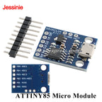 10pcs/1pc ATTINY85 Micro Type-C Development Board 8-bit AVR Microcontroller Module Digispark Kicksta Expansion Board for Arduino