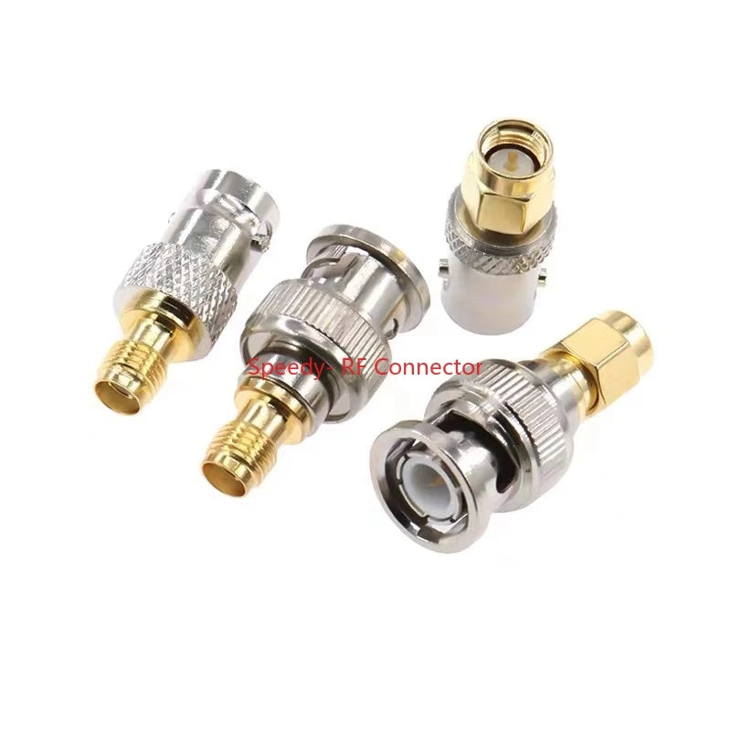Q9 BNC to SMA Connectors SMA BNC Adapter Male to Female for Antenna/Extension Cable SMA to BNC RF Connector Kits Fast Delivery