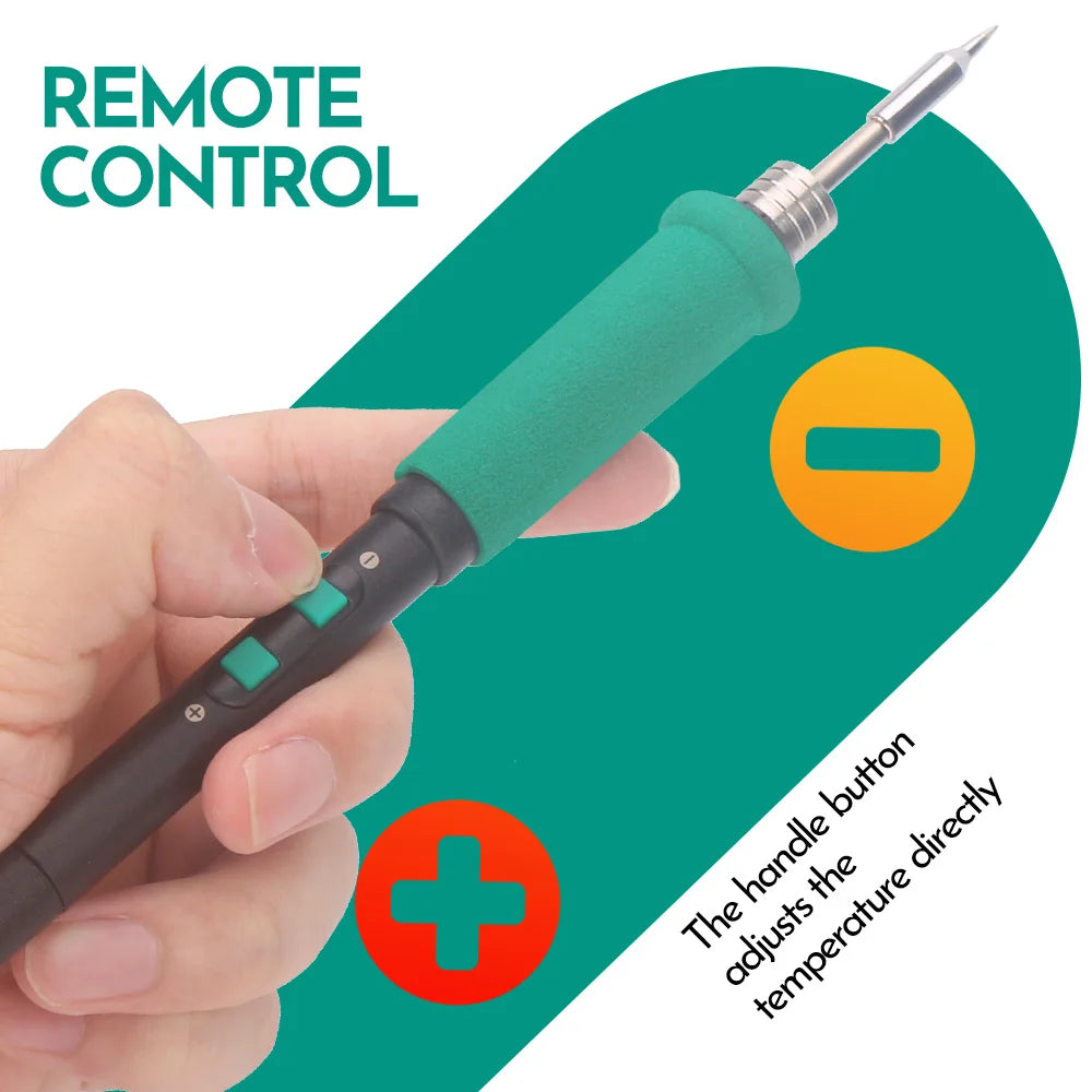 YIHUA 982-V Precision Solder Station with Fast Heating Micro Fine Tip C210 Soldering Iron Remote Control Handle