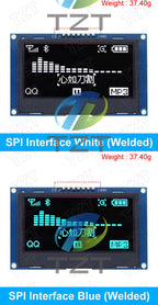 2.42 inch 2.42" OLED Display Module 128x64 LCD HD Screen Module SSD1309 7 Pin SPI/IIC I2C Serial Interface for Arduino UNO R3