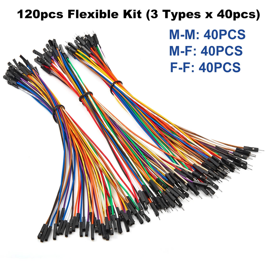 10cm 20cm 30cm Male Female Long Jumper Wire Dupont Cable Solderless Flexible 24AWG Copper Quality Line for Arduino Breadboard