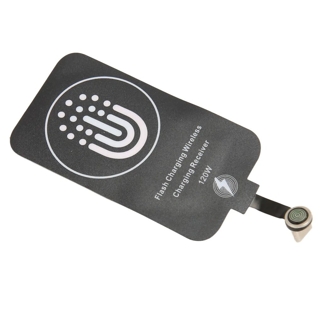 Portable 120W TypeC Magnetic Dual Purpose Wireless Charging Receiver 10W Thin Wireless Charging Receiver for Galaxy A51 A40 A20E