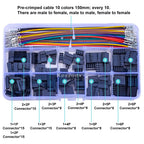 Molex 1.25/2.5/3.0/3.96/4.2mm Connectors  Male Female Connectors Housing with Pre-crimped Cable Molex Connector Kit
