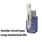 Limit Switch, CNTD CWLCA12‑2‑Q cast aluminum housing 1NO1NC contact, 10A 250VAC IP66 adjustable roller lever, position sensor fo