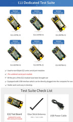 LoRa Module COJXU E22-T Series UART SMD DIP 170/230/433/915/868MHz 22/30/33/37dBm Stamp Hole SMA-K Wireless Module