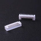 100PCS/50Pcs JST PH2.0mm Male Wire Connector Housing 2mm Pitch 2-10Pin Male Plug with Plastic Shell Pin Header for Electronics