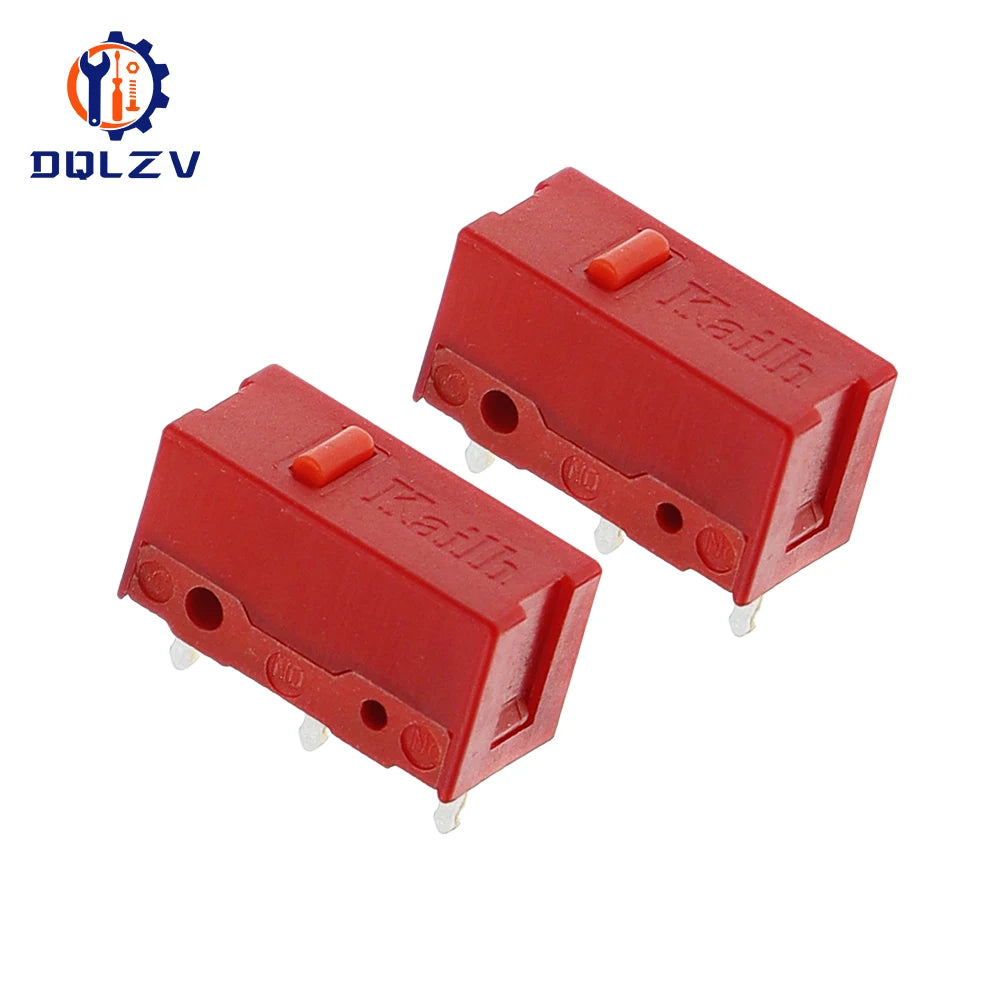 Kailh GM 4.0 Red Dot 3-Pin 60 million click life Mouse Micro Switch Computer mouse left right Micro Swicth button