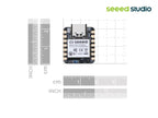 Seeed Studio XIAO nRF52840 Sense XIAO BLE Sense Dev Board,  64MHz, digital microphone and 6-axis IMU, IoT TinyML AI application