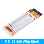 MB-102 MB102 SYB-170 Breadboard 400 830 Point Solderless Bread Board Test Develop For Dupont line DIY for arduino laboratory