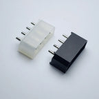 50PCS/1LOT Molex White or Black Big 4P 4D Female Socket Straight Hollow Needle for PC Computer ATX IDE Power Connector