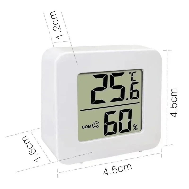 VIVO 2025 Mini Indoor LCD Digital Thermometer Hygrometer Indoor Room Temperature Humidity Meter Sensor Gauge Weather Station